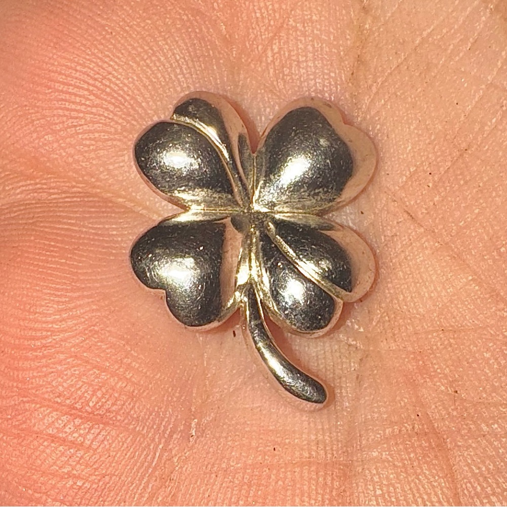 Sterling 4 Leaf Clover Pendant